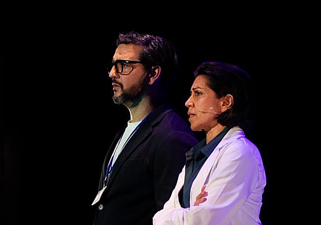 Fran Perea y Alicia Borrachero.